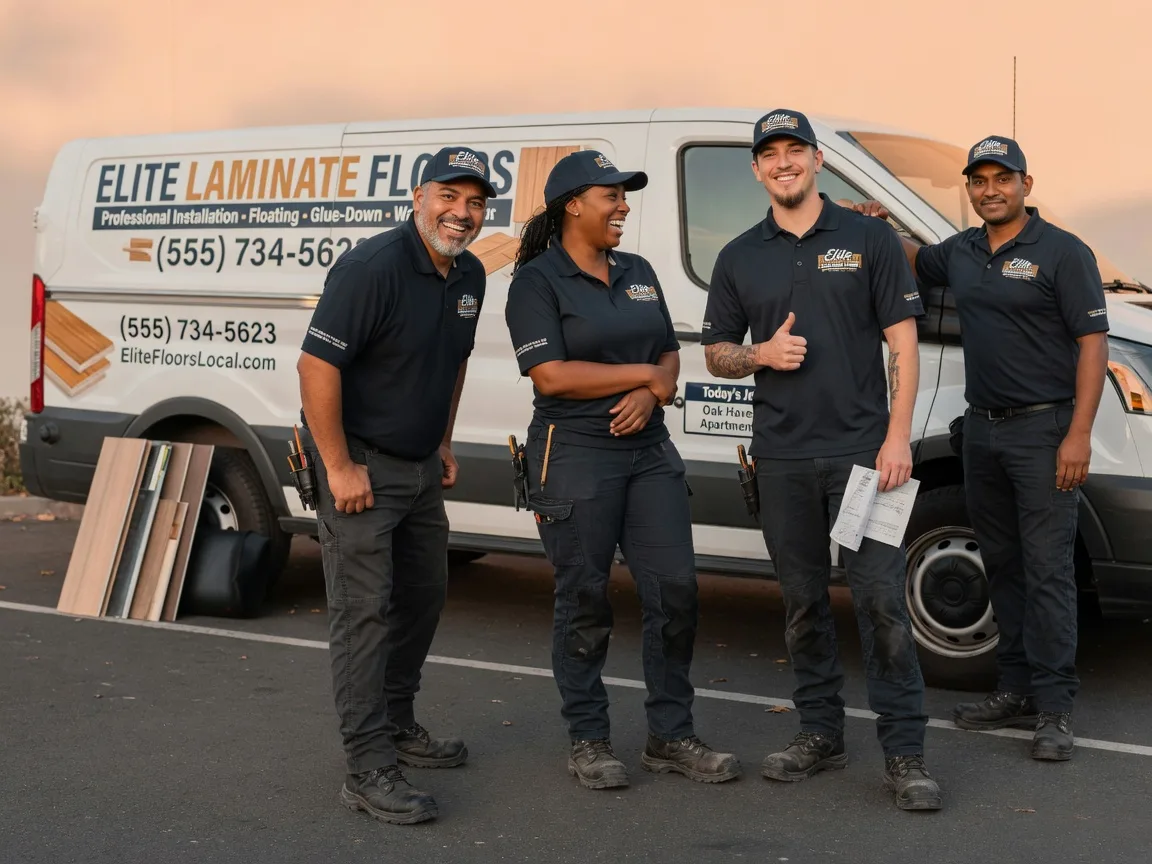 Laminate flooring installation company in Wesley, IA